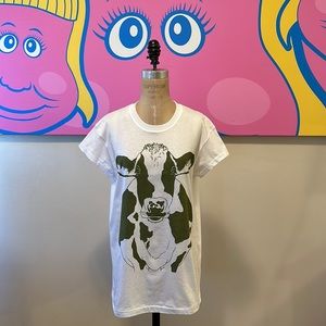 Moschino Underwear White Cow T-Shirt